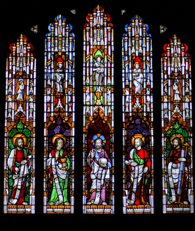 The Stained Glass Of Chacewater St Paul